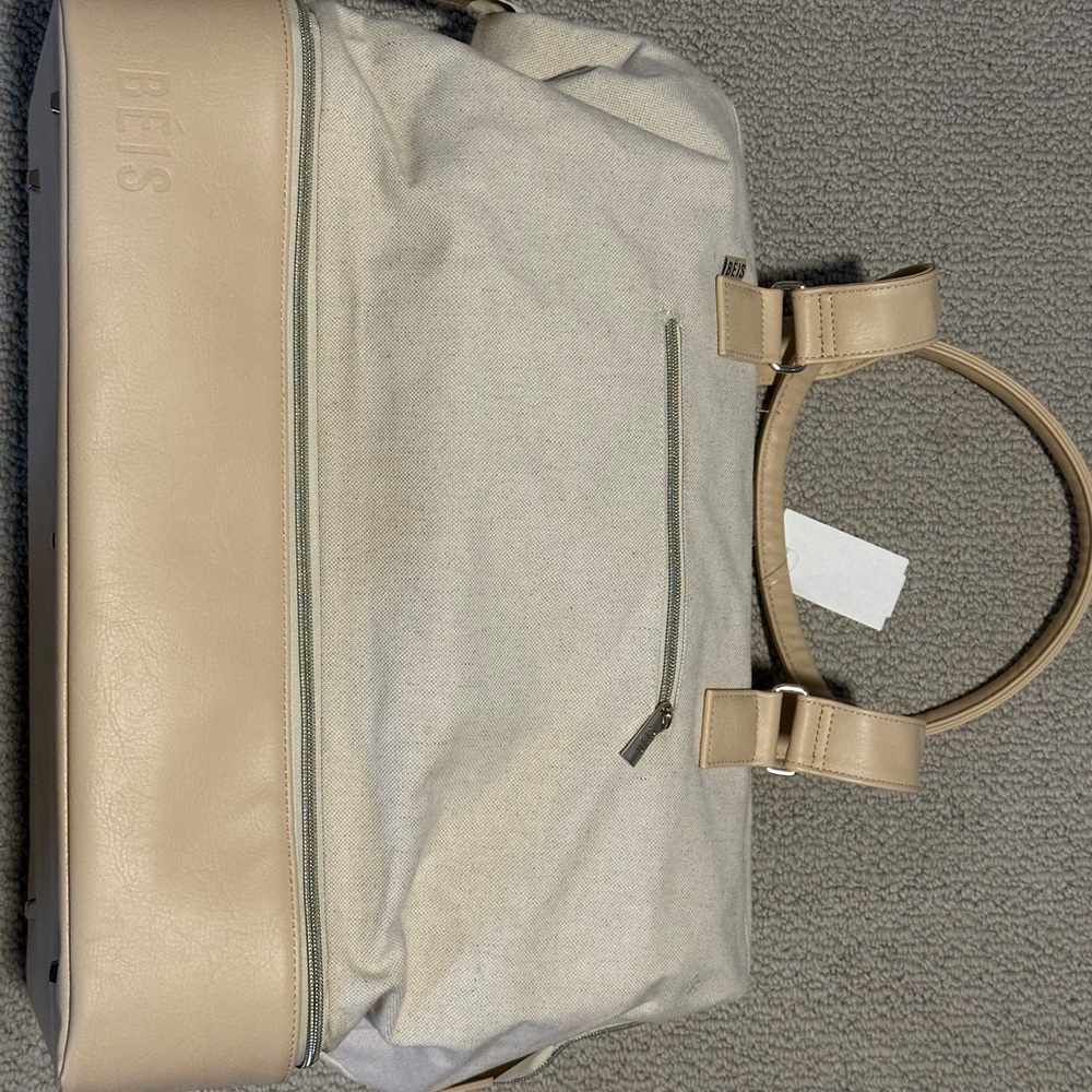 Be’is Weekender Bag in beige - Picture 2 of 7